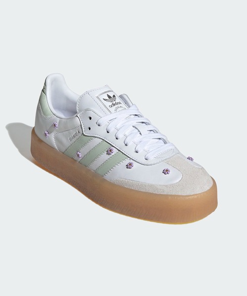 adidas（アディダス）の「SAMBAE W サンバ スニーカー / アディダスオリジナルス adidas Originals（スニーカー・レディース・ホワイト・22.0cm/22.5cm/23.0cm/23.5cm/24.0cm/24.5cm/25.0cm/25.5cm/26.0cm/26.5cm/27.0cm/27.5cm/28.0cm）」の5枚目の写真