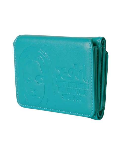 EMBOSSED FACE MINI WALLET（財布）｜X-girl（エックスガール）の
