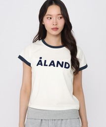 ALAND | 【UNISEX】ALAND／フロッキーロゴＴ(Tシャツ/カットソー)