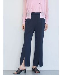 TONAL | 360°ストレッチスリムフレアパンツ(スラックス)