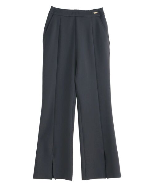 TONAL（トーナル）の「360°ストレッチスリムフレアパンツ（スラックス・レディース・ライトグレー/ブラック/ネイビー・MEDIUM/LARGE/SMALL）」の8枚目の写真