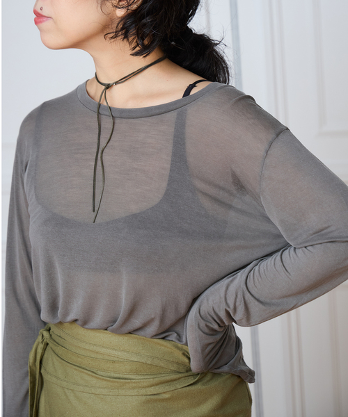 Baserange ベースレンジ LONG SLEEVE TEE TTLSLY-AW26（Tシャツ