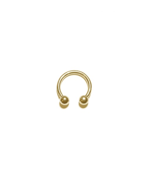 MORPH(モルフ)の「MORPH モルフ サーキュラー CCB ボディーピアス 12ゲージ 10mm~16mm(ピアス(片耳用)・メンズ・ゴールド・10/12/14/16)」の3枚目の写真
