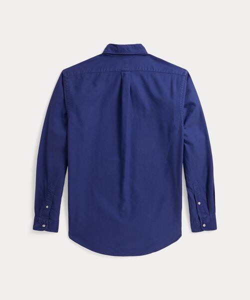 POLO RALPH LAUREN（ポロ ラルフ ローレン）の「クラシック フィット ガーメントダイド オックスフォード シャツ（シャツ/ブラウス・メンズ・ブルー・M/S/XS/L）」の2枚目の写真