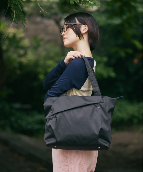 le coq sportif(ルコックスポルティフ)の「le coq sportif/ルコックスポルティフ 6W09 トートバッグ A4サイズ 20274(トートバッグ・レディース・ピンク/ブラック・FREE)」の5枚目の写真