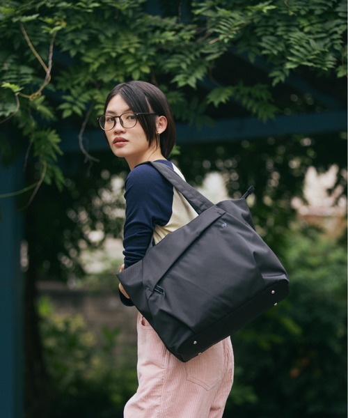 le coq sportif(ルコックスポルティフ)の「le coq sportif/ルコックスポルティフ 6W09 トートバッグ A4サイズ 20274(トートバッグ・レディース・ピンク/ブラック・FREE)」の7枚目の写真