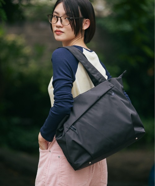 le coq sportif(ルコックスポルティフ)の「le coq sportif/ルコックスポルティフ 6W09 トートバッグ A4サイズ 20274(トートバッグ・レディース・ピンク/ブラック・FREE)」の8枚目の写真