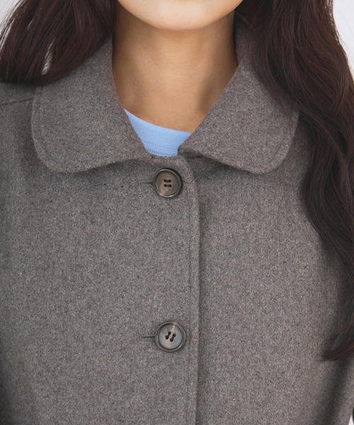 FCMM(エフシーエムエム)の「TAG JACKET COAT / タグジャケットコート(その他アウター・レディース・ネイビー/ベージュ/ブラウン/グレー・MEDIUM/SMALL)」の7枚目の写真