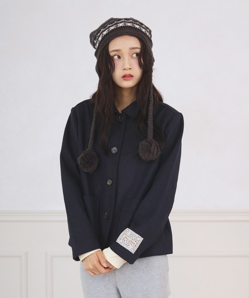 FCMM(エフシーエムエム)の「TAG JACKET COAT / タグジャケットコート(その他アウター・レディース・ネイビー/ベージュ/ブラウン/グレー・MEDIUM/SMALL)」の21枚目の写真