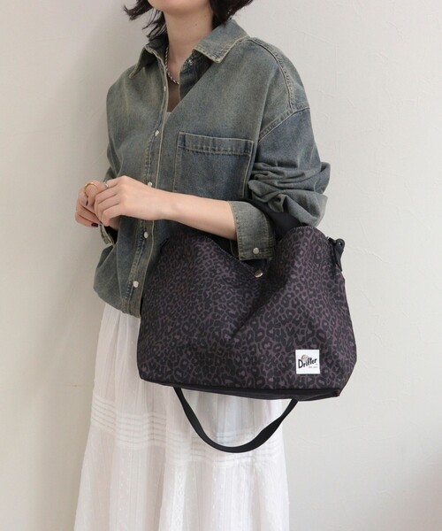 fredy emue（フレディエミュ）の「【Drifter/ドリフター】CARRY ALL BAG（トートバッグ・レディース・ブラウン/ブラック/グレー系その他/オレンジ系その他/ブラウン系その他・FREE）」の3枚目の写真