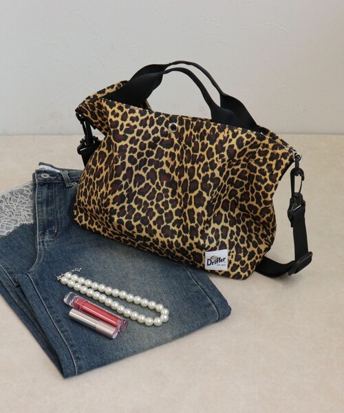 fredy emue（フレディエミュ）の「【Drifter/ドリフター】CARRY ALL BAG（トートバッグ・レディース・ブラウン/ブラック/グレー系その他/オレンジ系その他/ブラウン系その他・FREE）」の5枚目の写真