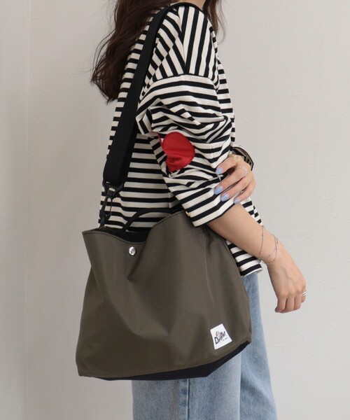 fredy emue（フレディエミュ）の「【Drifter/ドリフター】CARRY ALL BAG（トートバッグ・レディース・ブラウン/ブラック/グレー系その他/オレンジ系その他/ブラウン系その他・FREE）」の4枚目の写真