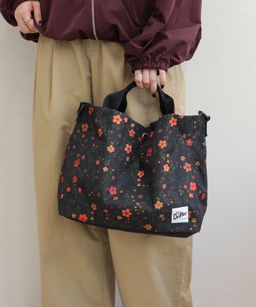 fredy emue（フレディエミュ）の「【Drifter/ドリフター】CARRY ALL BAG（トートバッグ・レディース・ブラウン/ブラック/グレー系その他/オレンジ系その他/ブラウン系その他・FREE）」の6枚目の写真