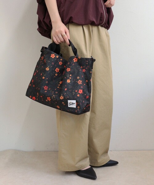 fredy emue（フレディエミュ）の「【Drifter/ドリフター】CARRY ALL BAG（トートバッグ・レディース・ブラウン/ブラック/グレー系その他/オレンジ系その他/ブラウン系その他・FREE）」の8枚目の写真