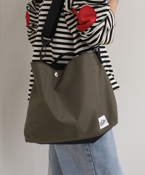 fredy emue（フレディエミュ）の「【Drifter/ドリフター】CARRY ALL BAG（トートバッグ・レディース・ブラウン/ブラック/グレー系その他/オレンジ系その他/ブラウン系その他・FREE）」の10枚目の写真