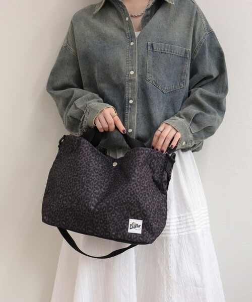 fredy emue（フレディエミュ）の「【Drifter/ドリフター】CARRY ALL BAG（トートバッグ・レディース・ブラウン/ブラック/グレー系その他/オレンジ系その他/ブラウン系その他・FREE）」の14枚目の写真