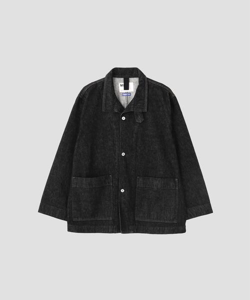 MHL.(エムエイチエル)の「CANTON BLACK DENIM(デニムジャケット・メンズ・ブラック・38/40)」の6枚目の写真