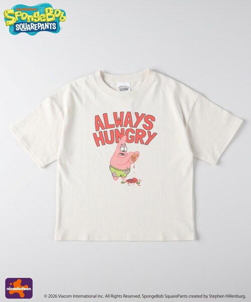 Right-on(ライトオン)の「【スポンジ・ボブ】プリントTシャツ(親子リンク)(ニット/セーター・キッズ・ブラック系/ホワイト系3/ホワイト系1/イエロー系・14/11/12/13)」の10枚目の写真