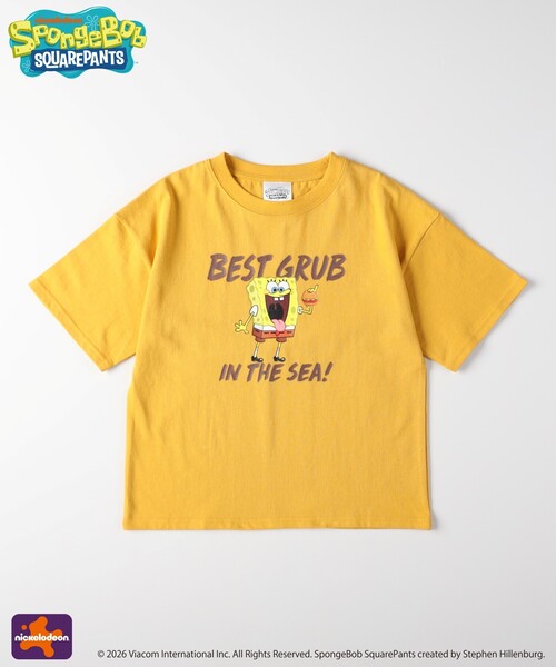 Right-on(ライトオン)の「【スポンジ・ボブ】プリントTシャツ(親子リンク)(ニット/セーター・キッズ・ブラック系/ホワイト系3/ホワイト系1/イエロー系・14/11/12/13)」の19枚目の写真