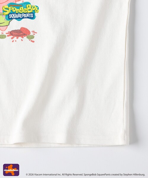 Right-on(ライトオン)の「【スポンジ・ボブ】プリントTシャツ(親子リンク)(ニット/セーター・キッズ・ブラック系/ホワイト系3/ホワイト系1/イエロー系・14/11/12/13)」の8枚目の写真