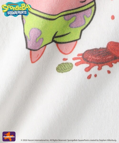 Right-on(ライトオン)の「【スポンジ・ボブ】プリントTシャツ(親子リンク)(ニット/セーター・キッズ・ブラック系/ホワイト系3/ホワイト系1/イエロー系・14/11/12/13)」の9枚目の写真