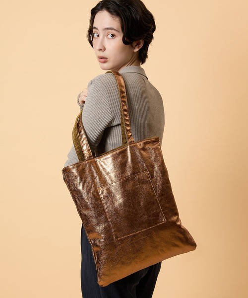 CONTROL FREAK / CTFK(コントロールフリーク)の「CONTROL FREAK / CTFK(コントロールフリーク/シーティーエフケー)HOLIDAYトート(トートバッグ・レディース・アイボリー/カーキ/レオパード・FREE)」の6枚目の写真