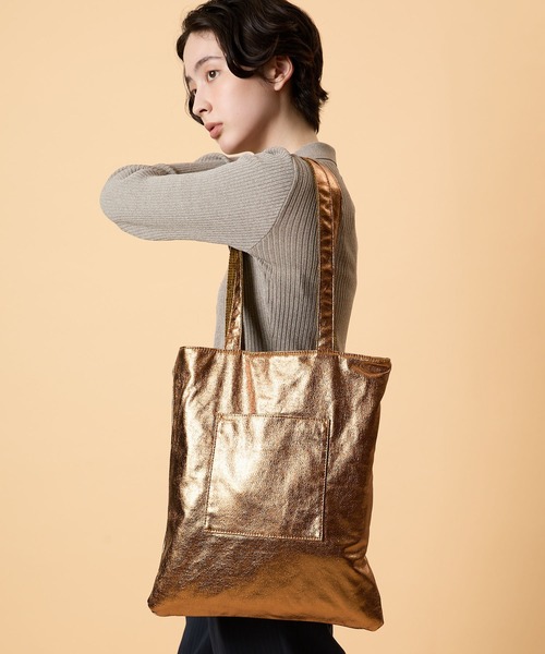 CONTROL FREAK / CTFK(コントロールフリーク)の「CONTROL FREAK / CTFK(コントロールフリーク/シーティーエフケー)HOLIDAYトート(トートバッグ・レディース・アイボリー/カーキ/レオパード・FREE)」の7枚目の写真