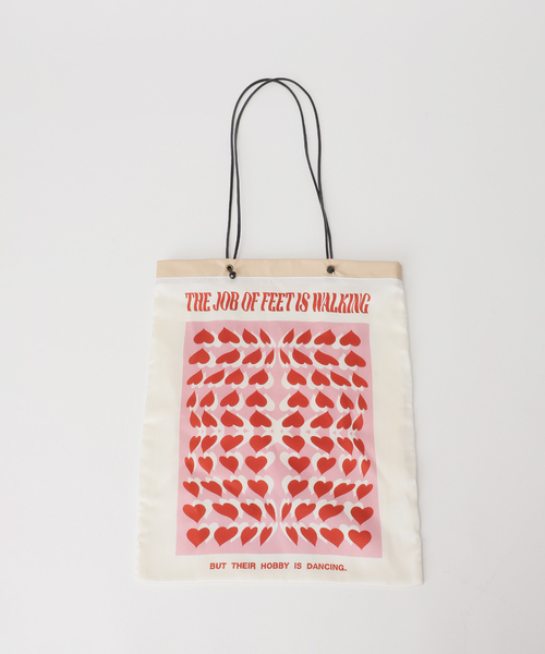 IENA(イエナ)の「THE CULTURE CODE/ザ カルチャーコード SILK BAG バッグ(ショルダーバッグ・レディース・ホワイト系その他/ホワイト×ホワイト・FREE)」の13枚目の写真