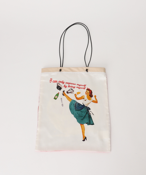 IENA(イエナ)の「THE CULTURE CODE/ザ カルチャーコード SILK BAG バッグ(ショルダーバッグ・レディース・ホワイト系その他/ホワイト×ホワイト・FREE)」の21枚目の写真