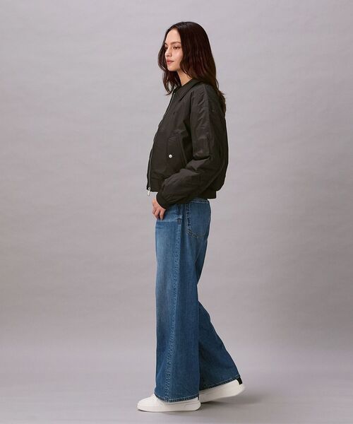 Calvin Klein(カルバン・クライン)の「【ブランド公式】パデッドボンバージャケット(ブルゾン・レディース・ブラック・M/S/XS)」の3枚目の写真