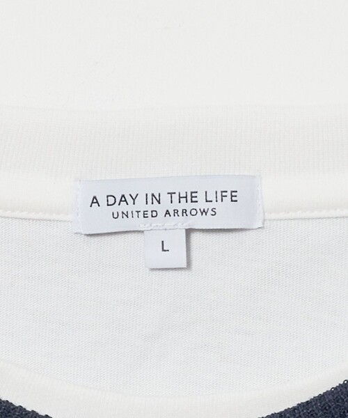 A DAY IN THE LIFE UNITED ARROWS(アデイインザライフユナイテッドアローズ)の「ドビーワッフル レイヤード ジャストカットソー<A DAY IN THE LIFE>(Tシャツ/カットソー・メンズ・ベージュ/ネイビー/ダークグレー/ライトグレー・L/S/M)」の20枚目の写真