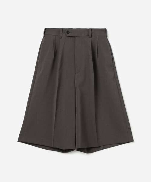 Morris & Sons(モリスアンドサンズ)の「MORRIS & SONS | 2タック ショートパンツ WOMEN(その他パンツ・レディース・ブラウン/グレー・0/1)」の3枚目の写真