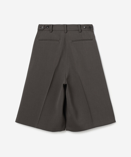 Morris & Sons(モリスアンドサンズ)の「MORRIS & SONS | 2タック ショートパンツ WOMEN(その他パンツ・レディース・ブラウン/グレー・0/1)」の4枚目の写真