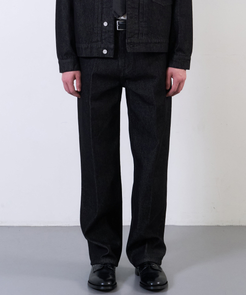 PLAC（プラック）の「BUSINESS M18 024 WIDE ONE BLACK（デニムパンツ・メンズ・その他・30inch/29inch/32inch/36inch）」の3枚目の写真