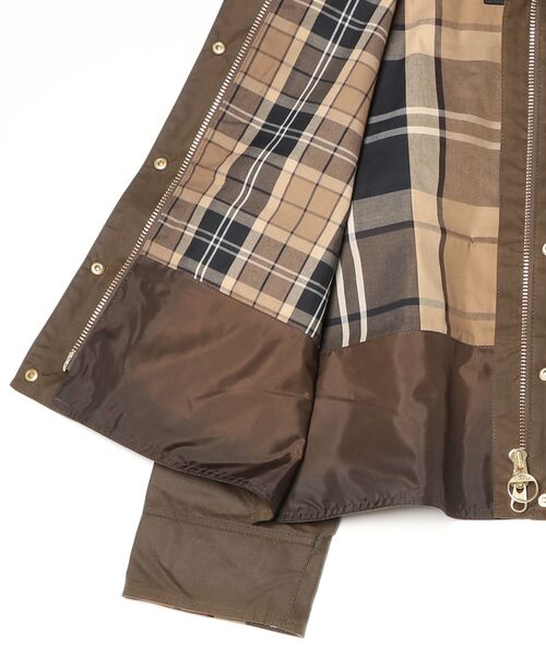 Barbour（バブアー）の「【SPEY / スペイ】Icons ワックス ジャケット（レディース）（ブルゾン・レディース・ベージュ/ネイビー・8/10）」の18枚目の写真