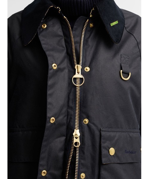 Barbour（バブアー）の「【SPEY / スペイ】Icons ワックス ジャケット（レディース）（ブルゾン・レディース・ベージュ/ネイビー・8/10）」の13枚目の写真