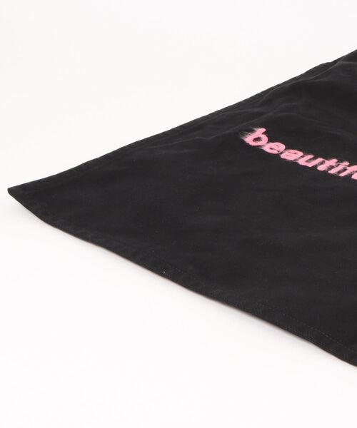 beautiful people(ビューティフルピープル)の「beautiful people brushed logo tote bag(トートバッグ・レディース・ブラック/ブラウン/オフホワイト・FREE)」の9枚目の写真