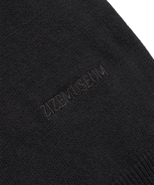 ZIZEMUSEUM(ジゼミュージアム)の「Vネック オープンカラー ニット(ブラック)(ニット/セーター・レディース・その他・SMALL/MEDIUM)」の5枚目の写真
