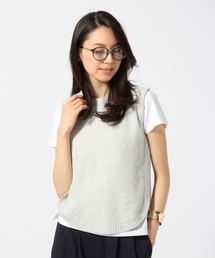 GLOBAL WORK | スソラウンドニットノースリーブ/708514(ベスト)