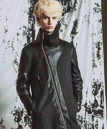 NO ID.（ノーアイディ）の「【NO ID.】High Collar Zip Coat / ハイカラー ジップ コート（モッズコート）」