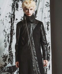 NO ID.（ノーアイディ）の「【NO ID.】High Collar Zip Coat / ハイカラー ジップ コート（モッズコート）」