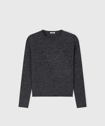 AGNES ROLLNECK KNIT SWEATER SALT AND PEPPER