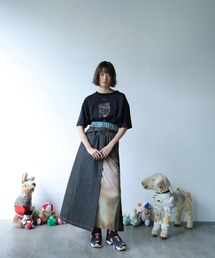 bedsidedrama/ベッドサイドドラマ/WRAP JEANS APRON