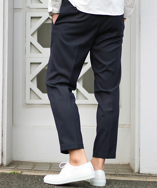 ESSENTIAL GARMENT MEN'S BIGI（エッセンシャルガーメントメンズビギ）の「【2016-17 A/W新作】ストレッチイージースラックス T/R（その他パンツ・メンズ・ネイビー/チャコールグレー・S/M）」の19枚目の写真