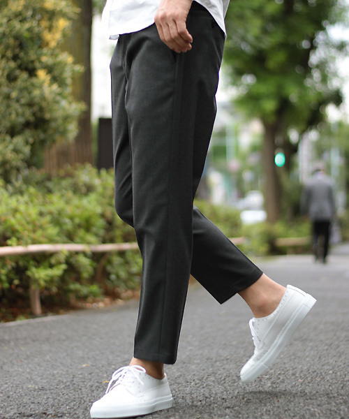 ESSENTIAL GARMENT MEN'S BIGI（エッセンシャルガーメントメンズビギ）の「【2016-17 A/W新作】ストレッチイージースラックス T/R（その他パンツ・メンズ・ネイビー/チャコールグレー・S/M）」の22枚目の写真