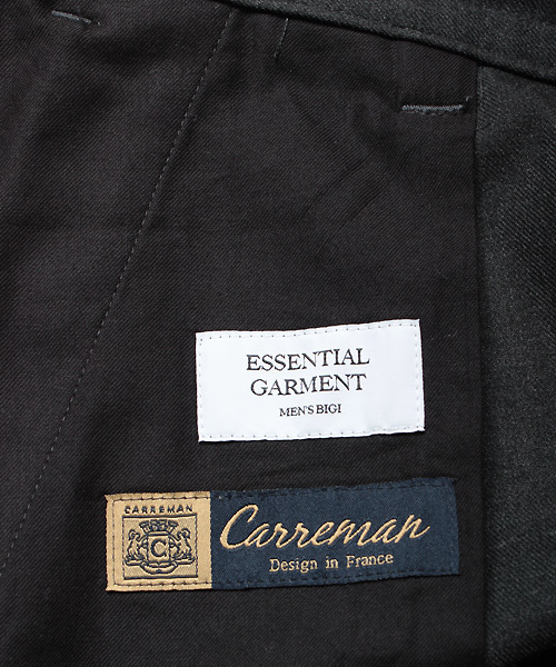 ESSENTIAL GARMENT MEN'S BIGI（エッセンシャルガーメントメンズビギ）の「【2016-17 A/W新作】ストレッチイージースラックス T/R（その他パンツ・メンズ・ネイビー/チャコールグレー・S/M）」の12枚目の写真