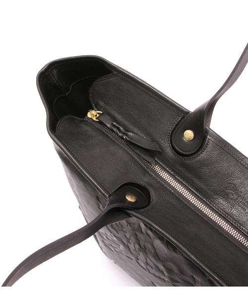 IL BISONTE(イルビゾンテ)の「IL BISONTE / VACHETTA VINTAGE LEATHER / トートバッグ(トートバッグ・レディース・ブラック・FREE)」の5枚目の写真