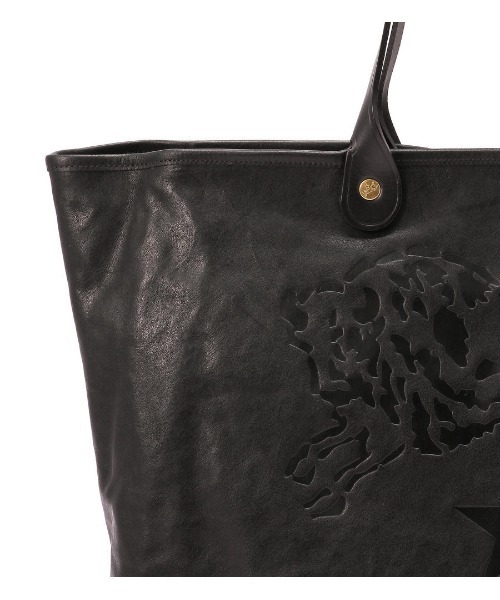 IL BISONTE(イルビゾンテ)の「IL BISONTE / VACHETTA VINTAGE LEATHER / トートバッグ(トートバッグ・レディース・ブラック・FREE)」の7枚目の写真
