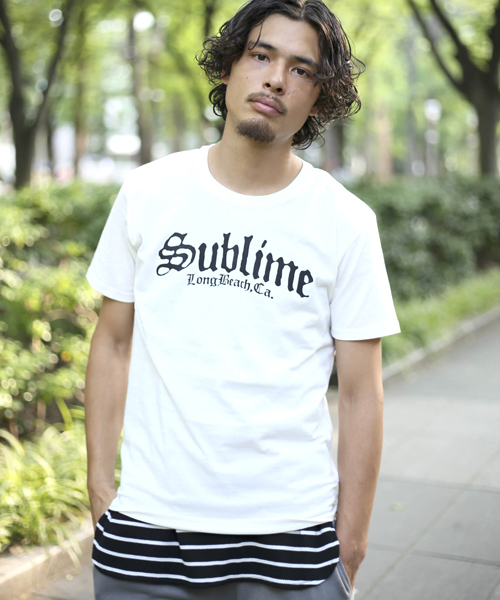 Denime（ドゥニーム）の「サブライムプリントＴシャツ【Denime×Sublime】：Mens（Tシャツ/カットソー・メンズ・ホワイト/ブラック・LARGE/SMALL/MEDIUM/X-LARGE）」の14枚目の写真