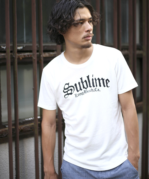 Denime（ドゥニーム）の「サブライムプリントＴシャツ【Denime×Sublime】：Mens（Tシャツ/カットソー・メンズ・ホワイト/ブラック・LARGE/SMALL/MEDIUM/X-LARGE）」の20枚目の写真